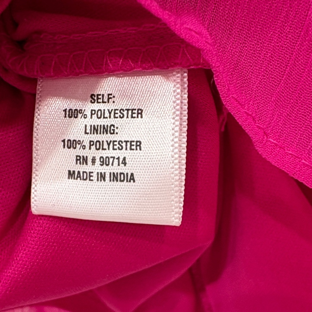 MSK Fuchsia Ruffle Detail Dress - Picture 8 of 10